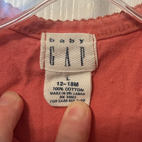 Vintage Gap Baby 2 piece overalls set. Circa 1995 -Perfect condition! - Picture 4 of 6
